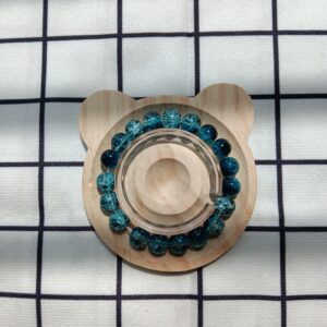 coloured glaze bead bracelet‌-10A